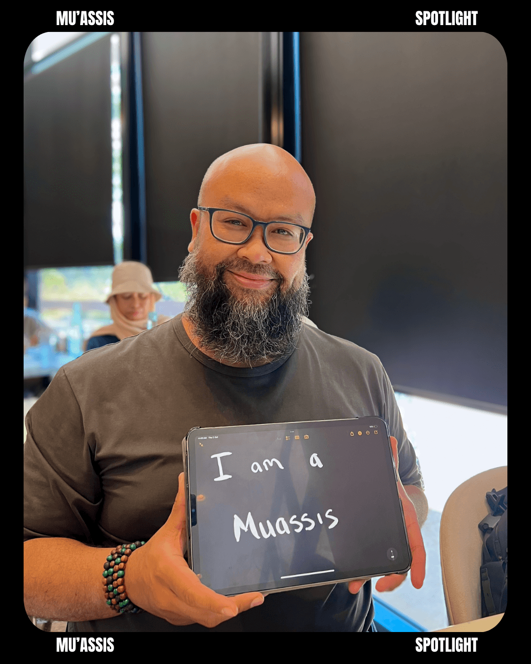 Br. Sidqie at a Growth Table session